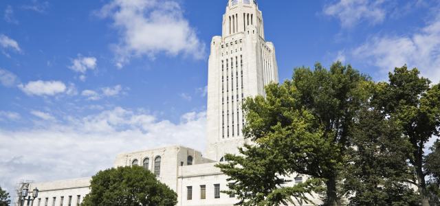 State capitol of Lincoln Nebraska